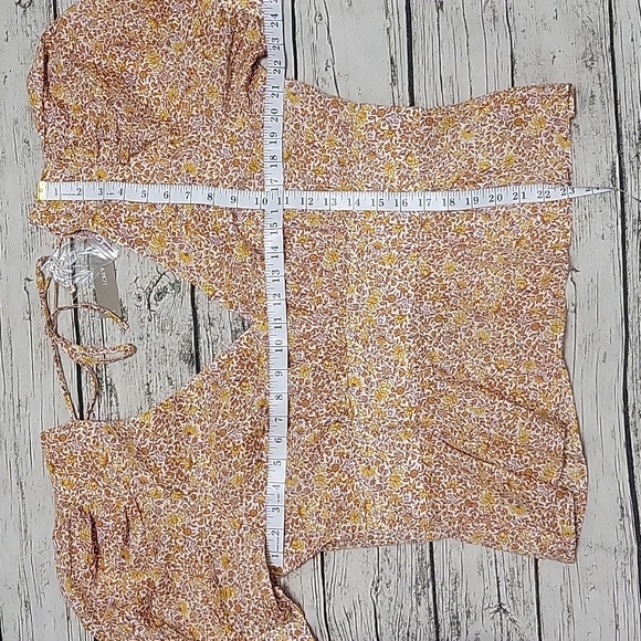 NWT J Crew Puff Sleeve Blouse, Size 14 - Picture 8 of 16